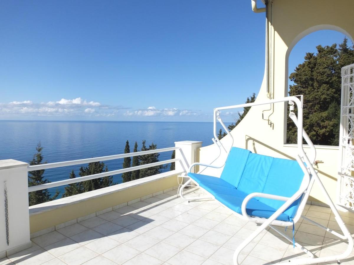 Villa Alibertini Agios Gordios  Bagian luar foto
