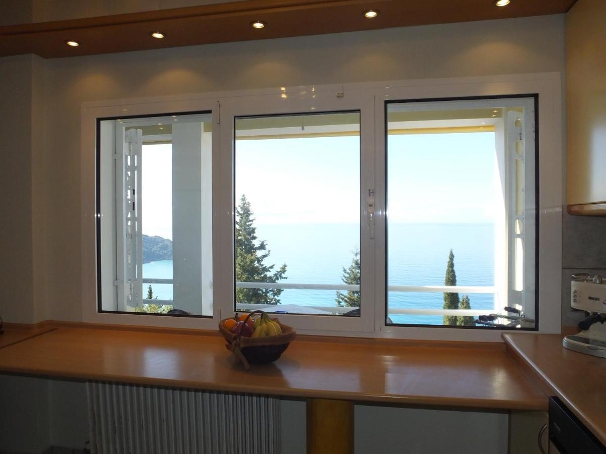 Villa Alibertini Agios Gordios  Bagian luar foto